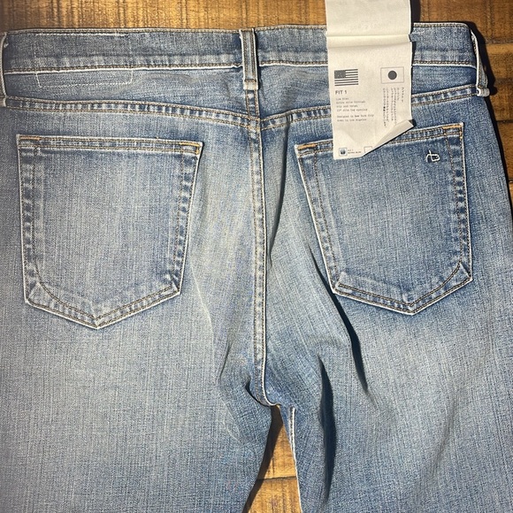 NWT- $250 rag & bone- 33 extra slim jeans - Picture 4 of 7